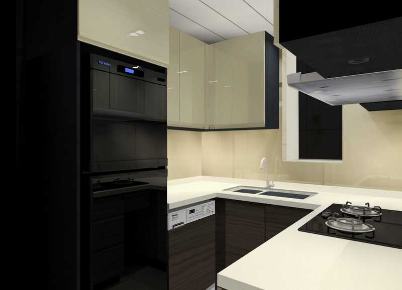 和富中心廚房設計3D-圖7