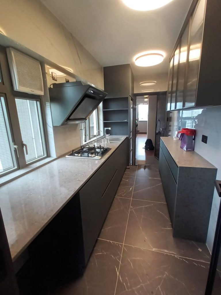 薄扶林道嘉瑜園-訂造廚櫃及檯面