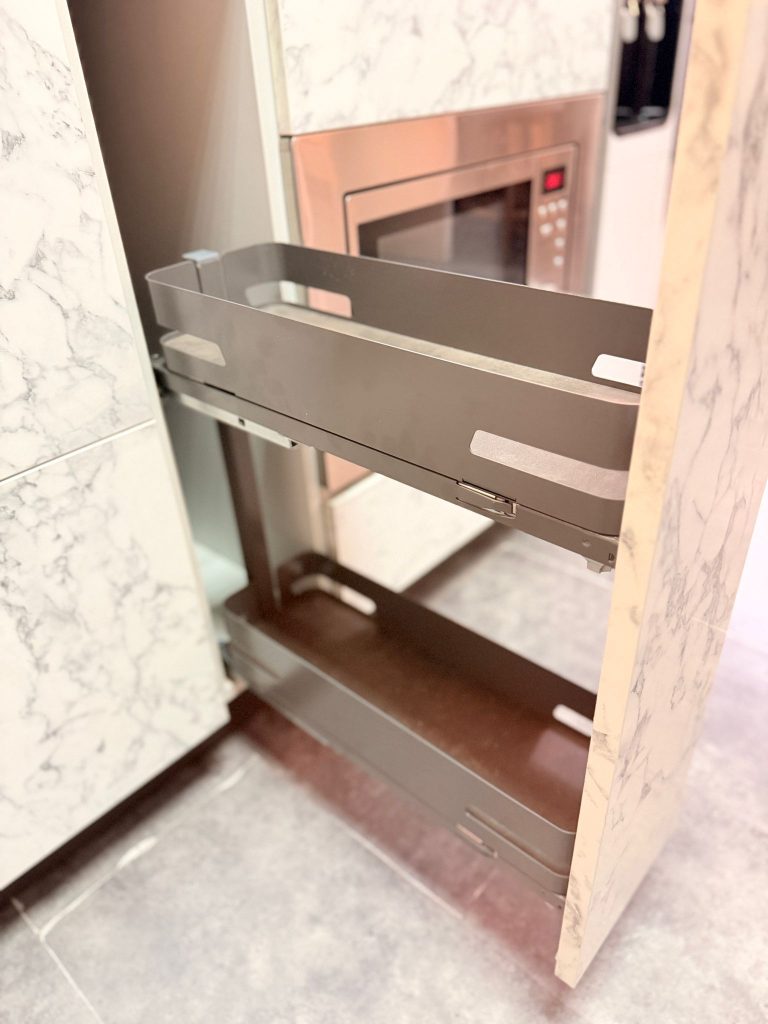 廚櫃五金調味小側拉籃