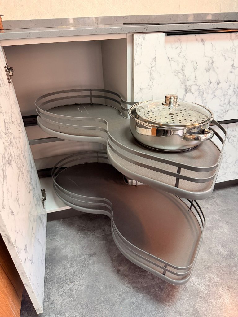 廚櫃轉角花生籃