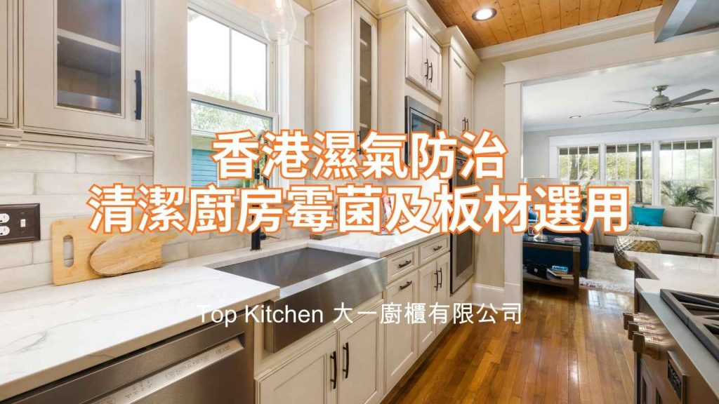訂造廚櫃考慮清潔廚房霉菌問題